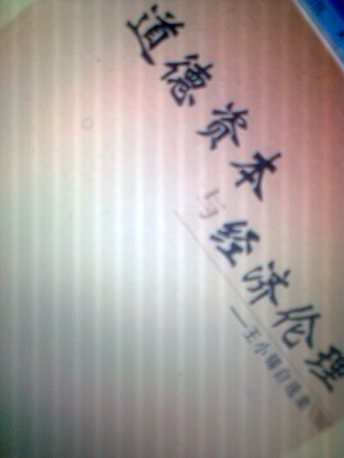 道德資本與經(jīng)濟倫理 曬單實(shí)拍圖