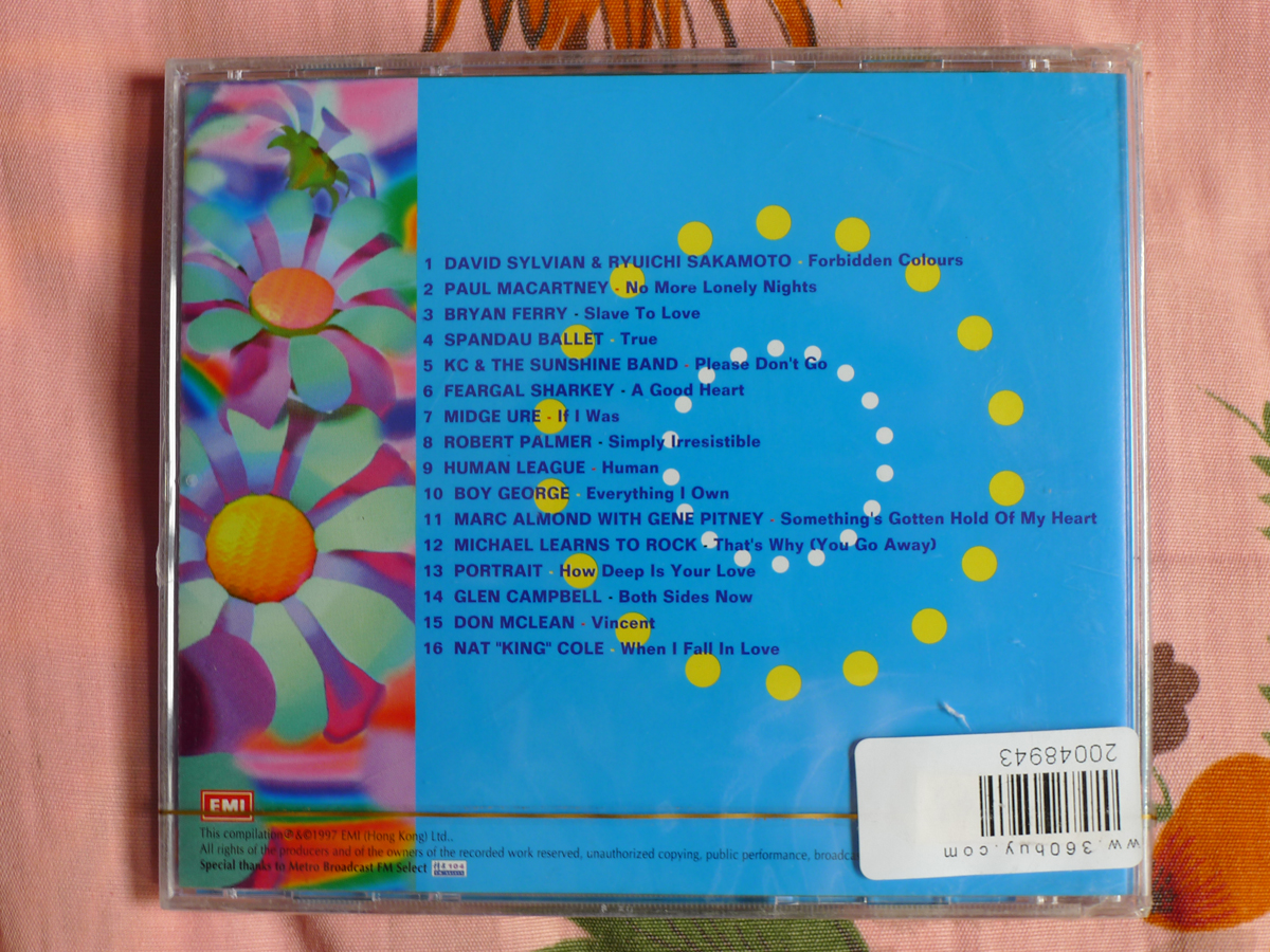 中圖:最好的愛(ài)第1輯 7243 8 5648922(CD)（京東專(zhuān)賣(mài)） 曬單實(shí)拍圖