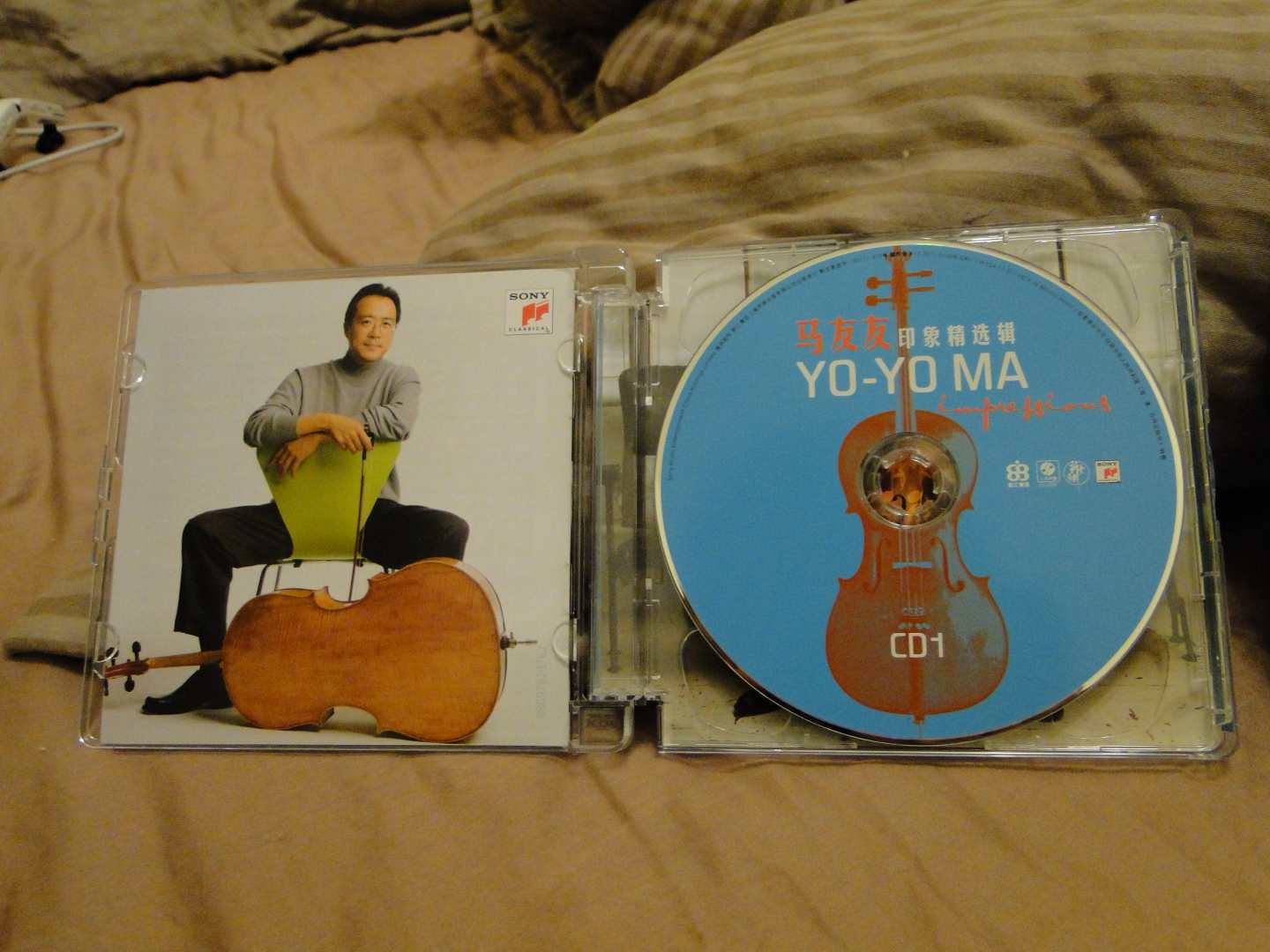 SONY 马友友：Yo-Yo Ma印象精选辑（2CD） 实拍图