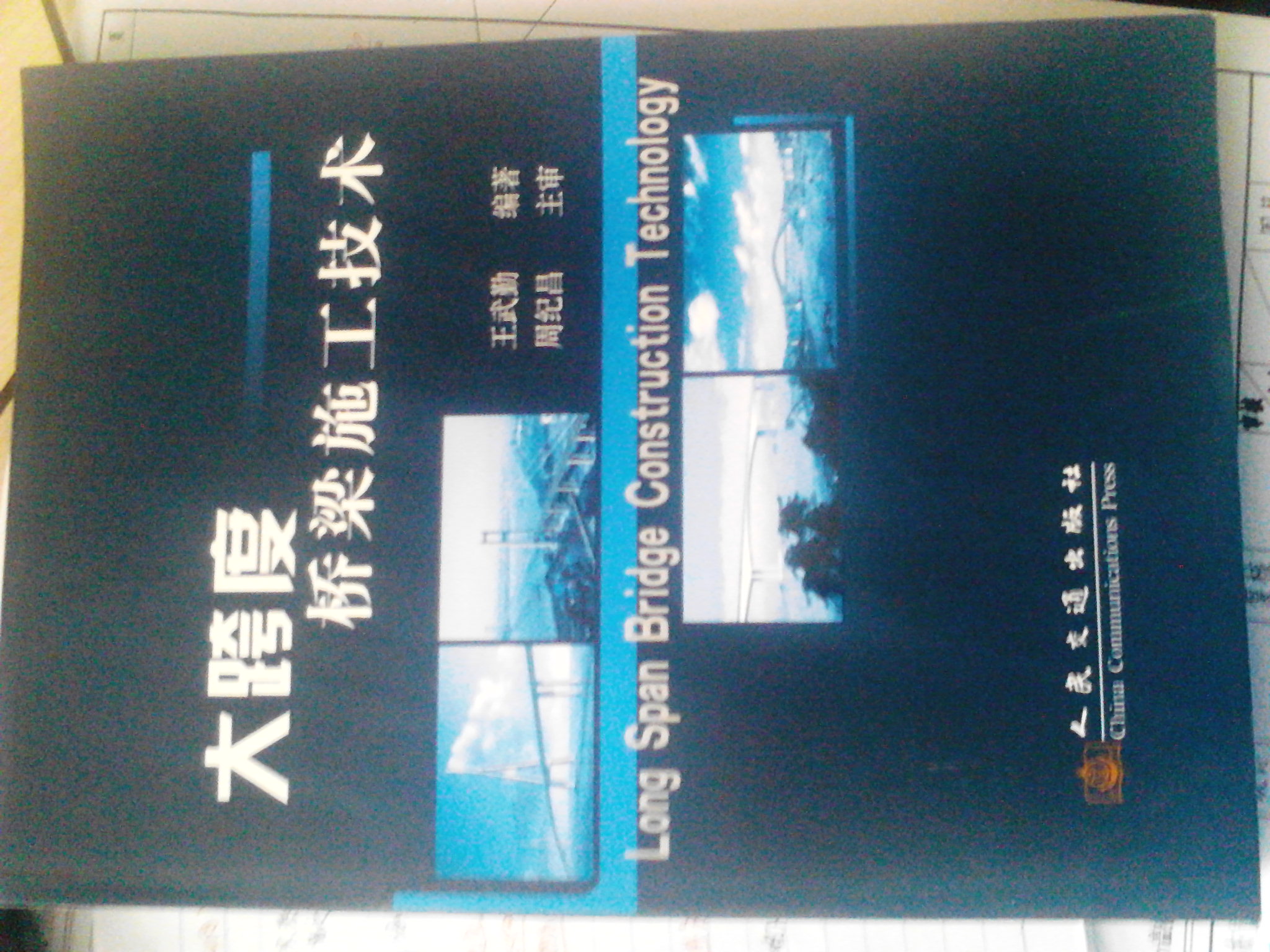 大跨度橋梁施工技術(shù) 曬單實(shí)拍圖