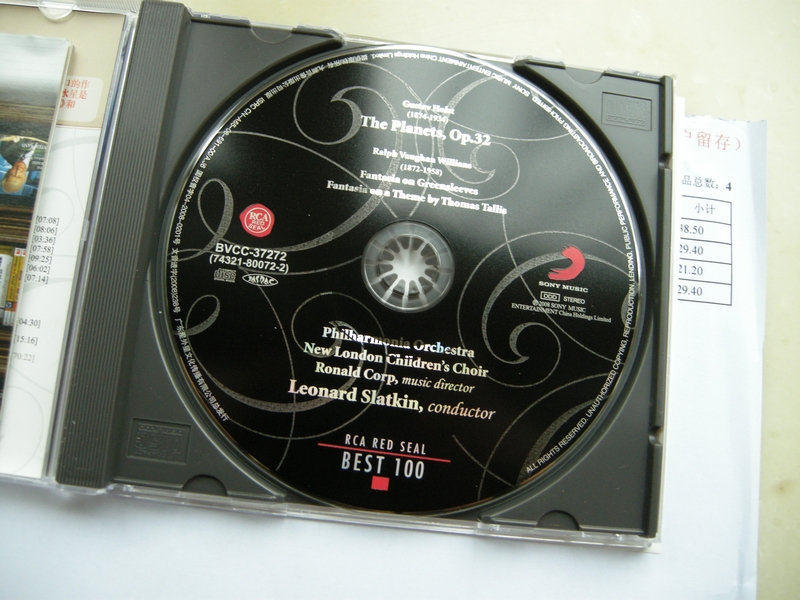 72最膾炙人口的英國管弦樂(lè )作品（CD） 曬單實(shí)拍圖