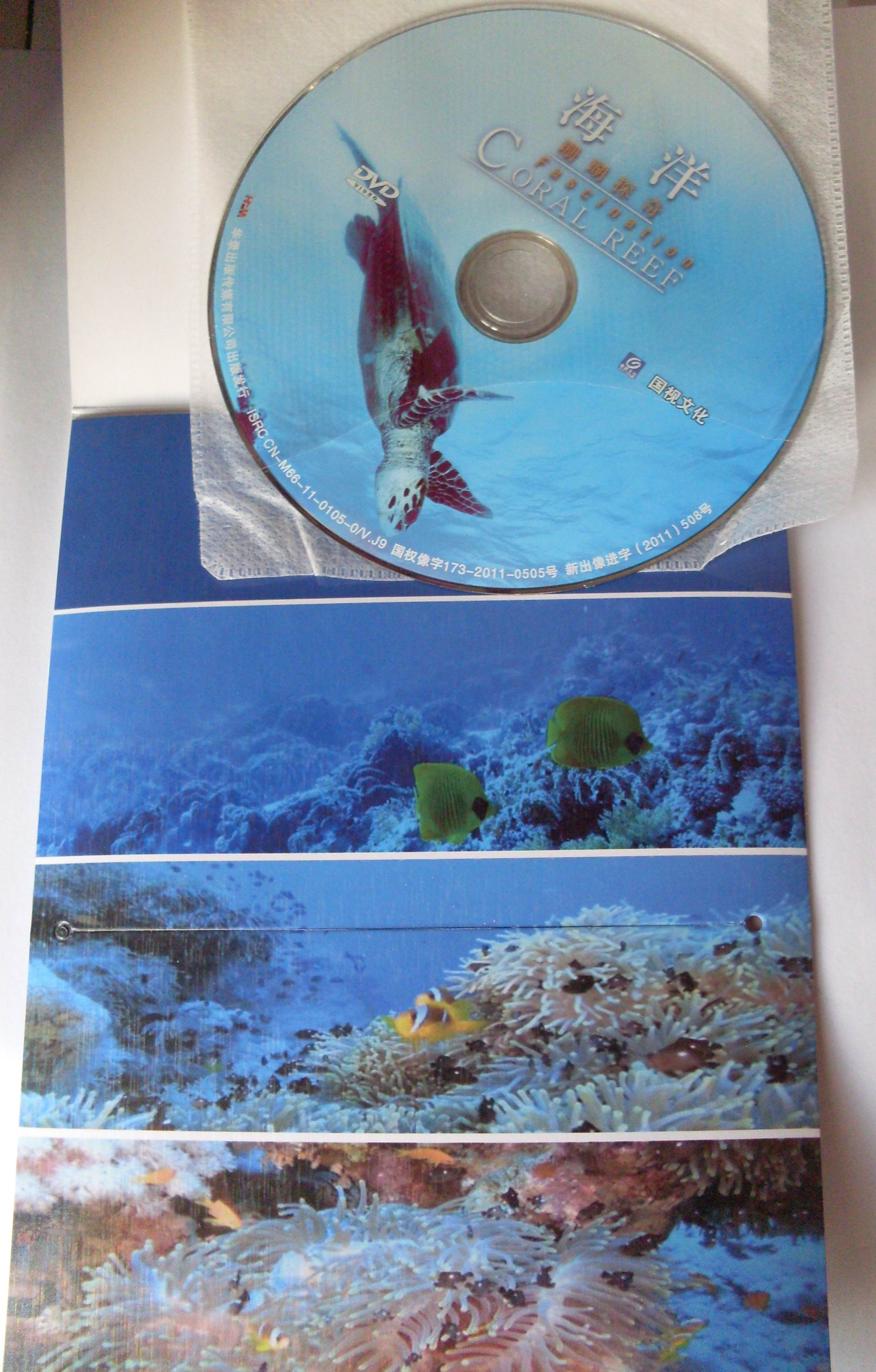 海洋：珊瑚探奇（簡(jiǎn)裝DVD） 曬單實(shí)拍圖