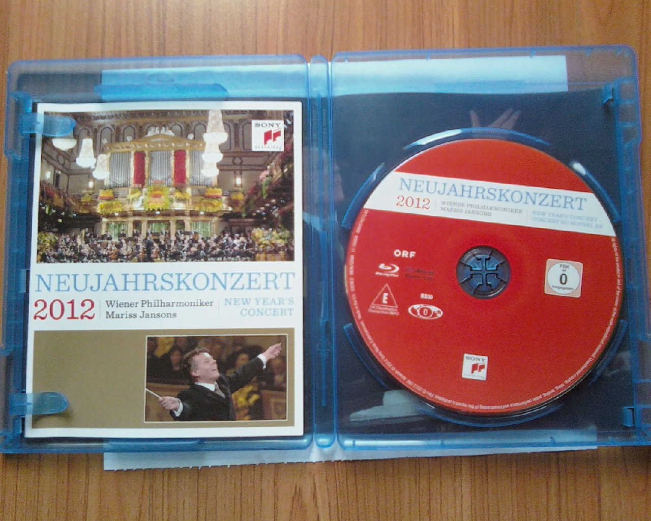 進(jìn)口CD 2012維也納新年音樂(lè)會(huì)（New Year's Concert 2012）（BD） 曬單實(shí)拍圖