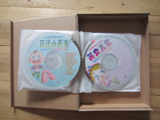 寶寶啟蒙英語(yǔ)100句（5VCD） 曬單實(shí)拍圖