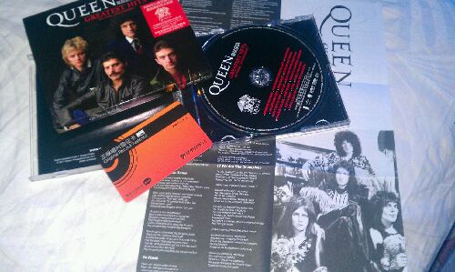 皇后乐队：成军十年精选2011全新数字录音版（CD） 实拍图