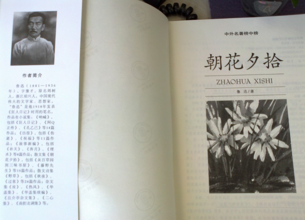 六角叢書(shū)·中外名著(zhù)榜中榜：朝花夕拾 曬單實(shí)拍圖