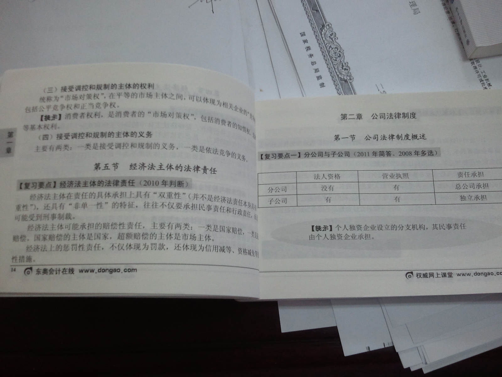 2012年會(huì)計(jì)專業(yè)技術(shù)資格考試考點(diǎn)薈萃及記憶錦囊·輕松過(guò)關(guān)3：中級(jí)經(jīng)濟(jì)法 曬單實(shí)拍圖