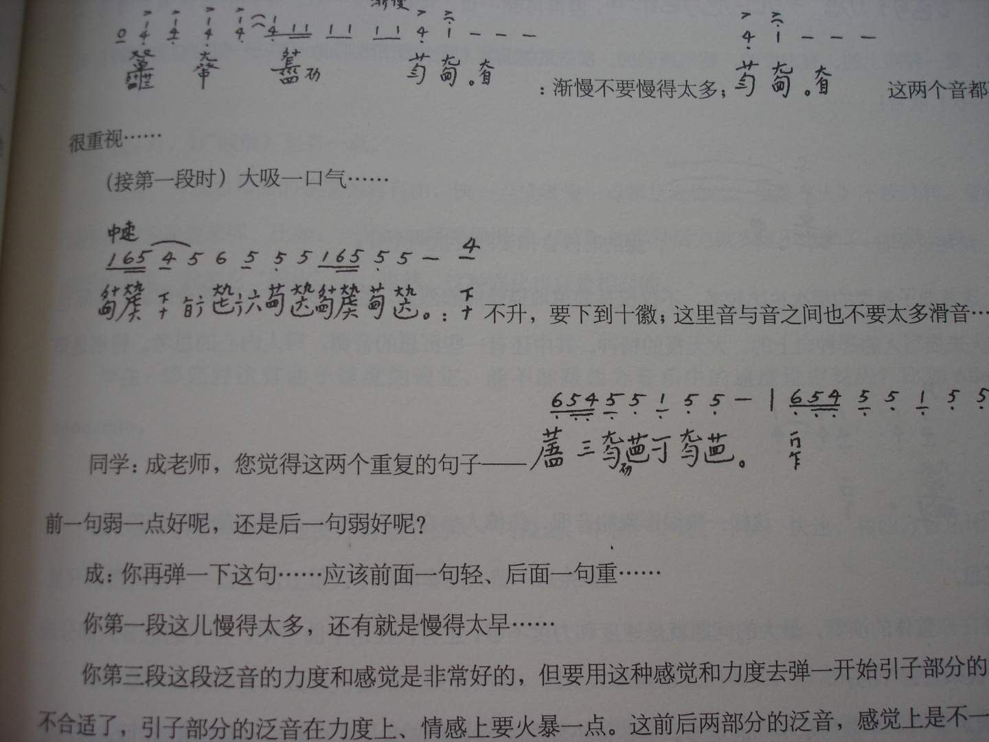 秋籟居琴課 曬單實(shí)拍圖