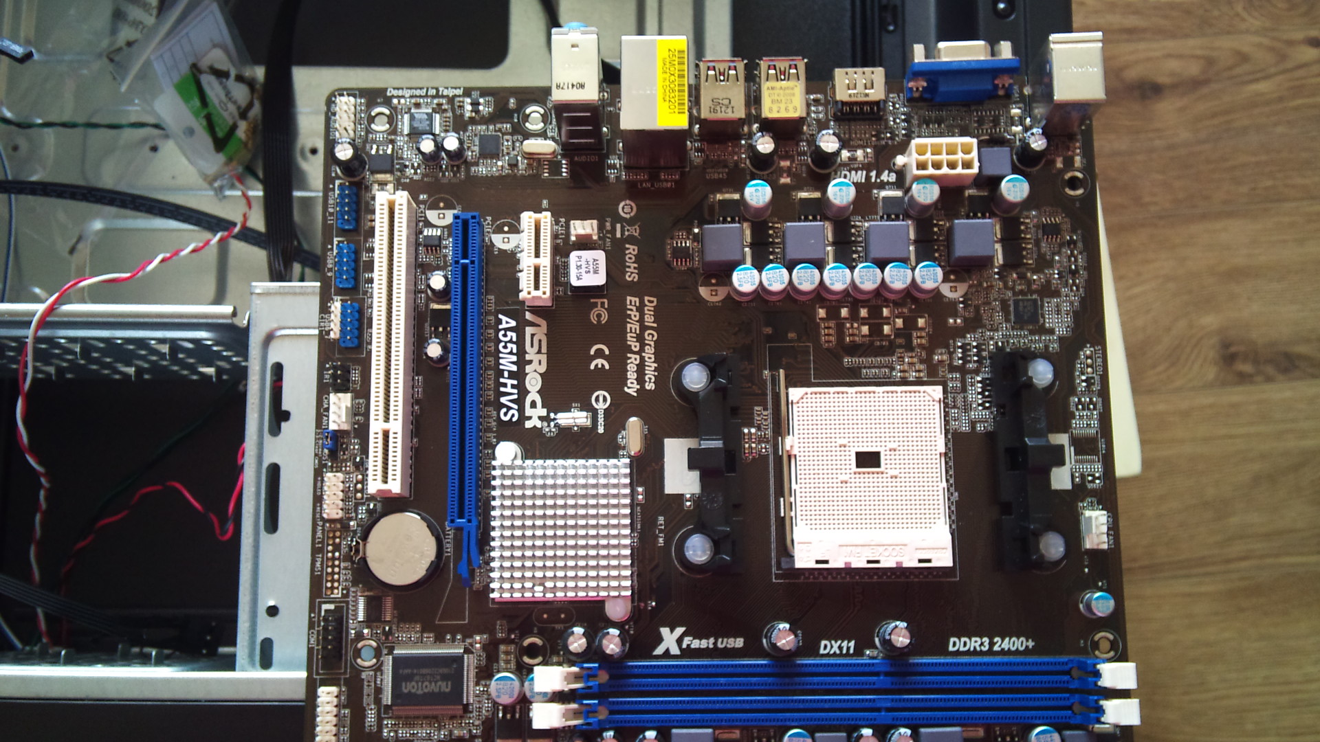 华擎(Asrock)A55M-HVS主板(AMD A55\/Socke