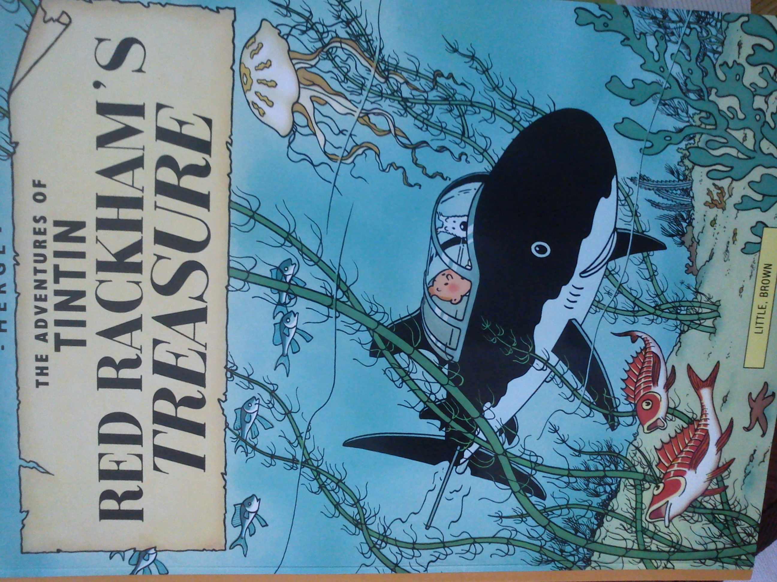 the adventures of tintin: red rackhams treasure