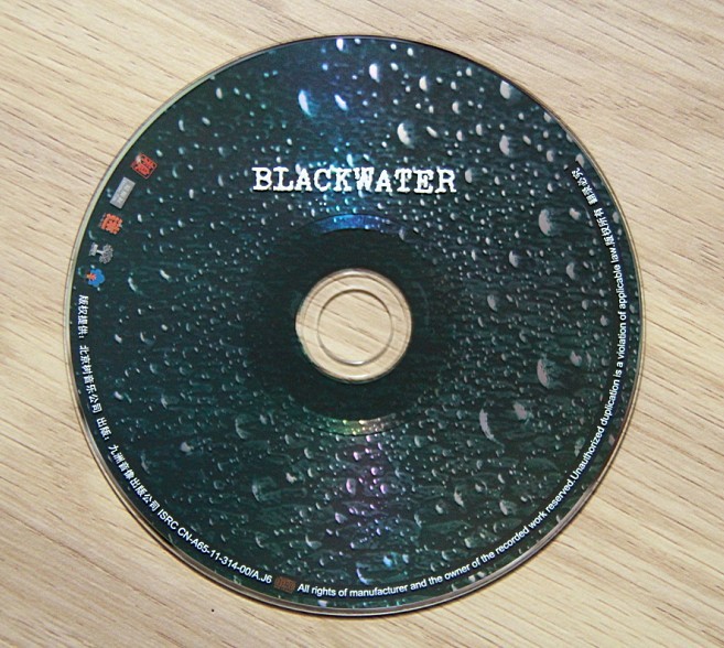 黑水Blackwater（CD） 曬單實(shí)拍圖