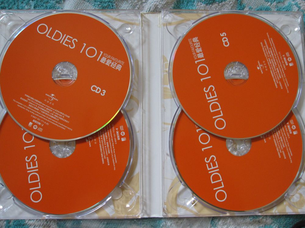 群星：最愛經(jīng)典101（6CD） 曬單實(shí)拍圖