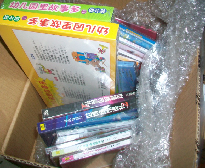 親子雙語(yǔ)兒歌不用教（6DVD） 曬單實(shí)拍圖