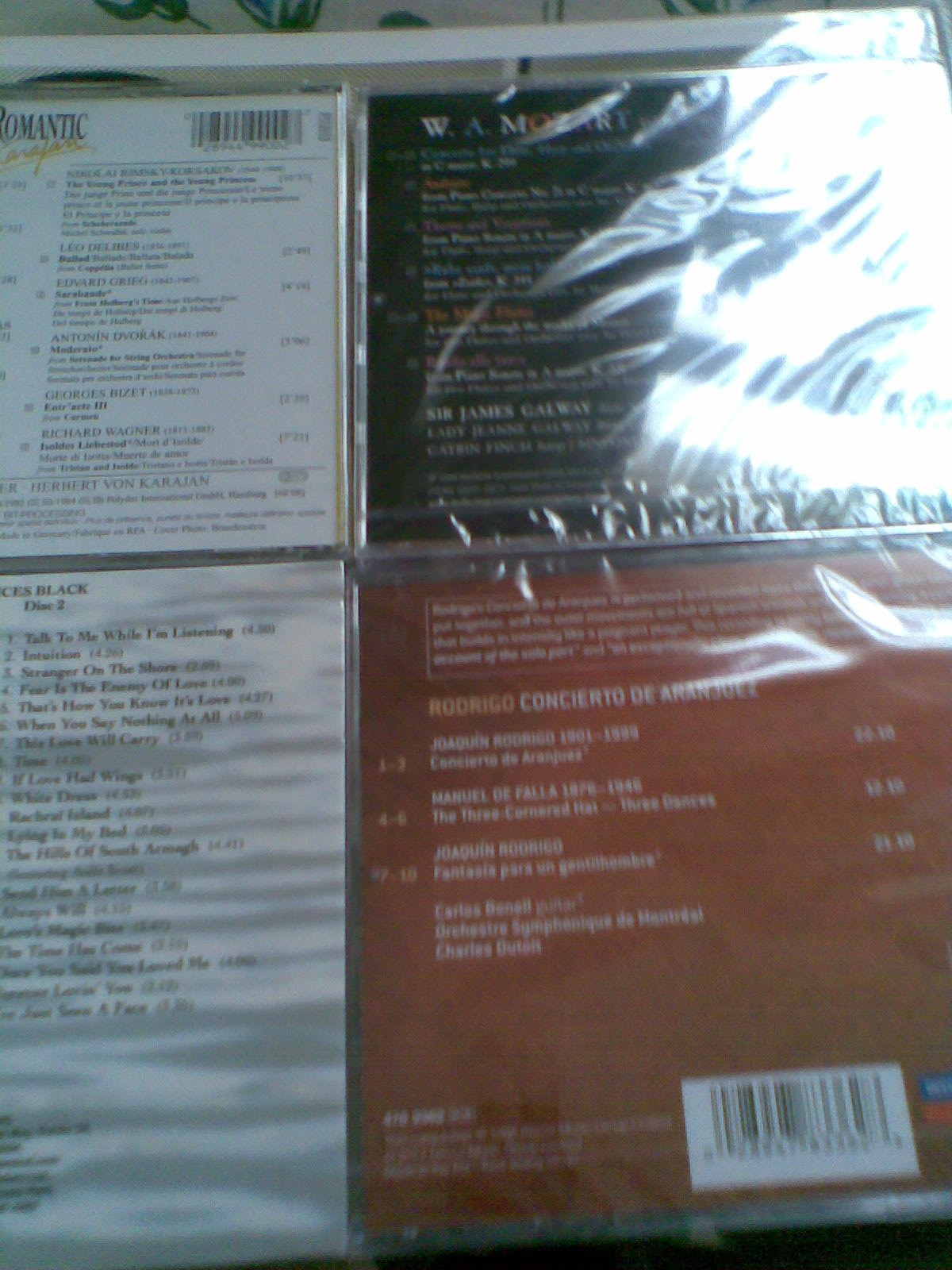 進(jìn)口CD 浪漫卡拉揚（CD） 曬單實(shí)拍圖