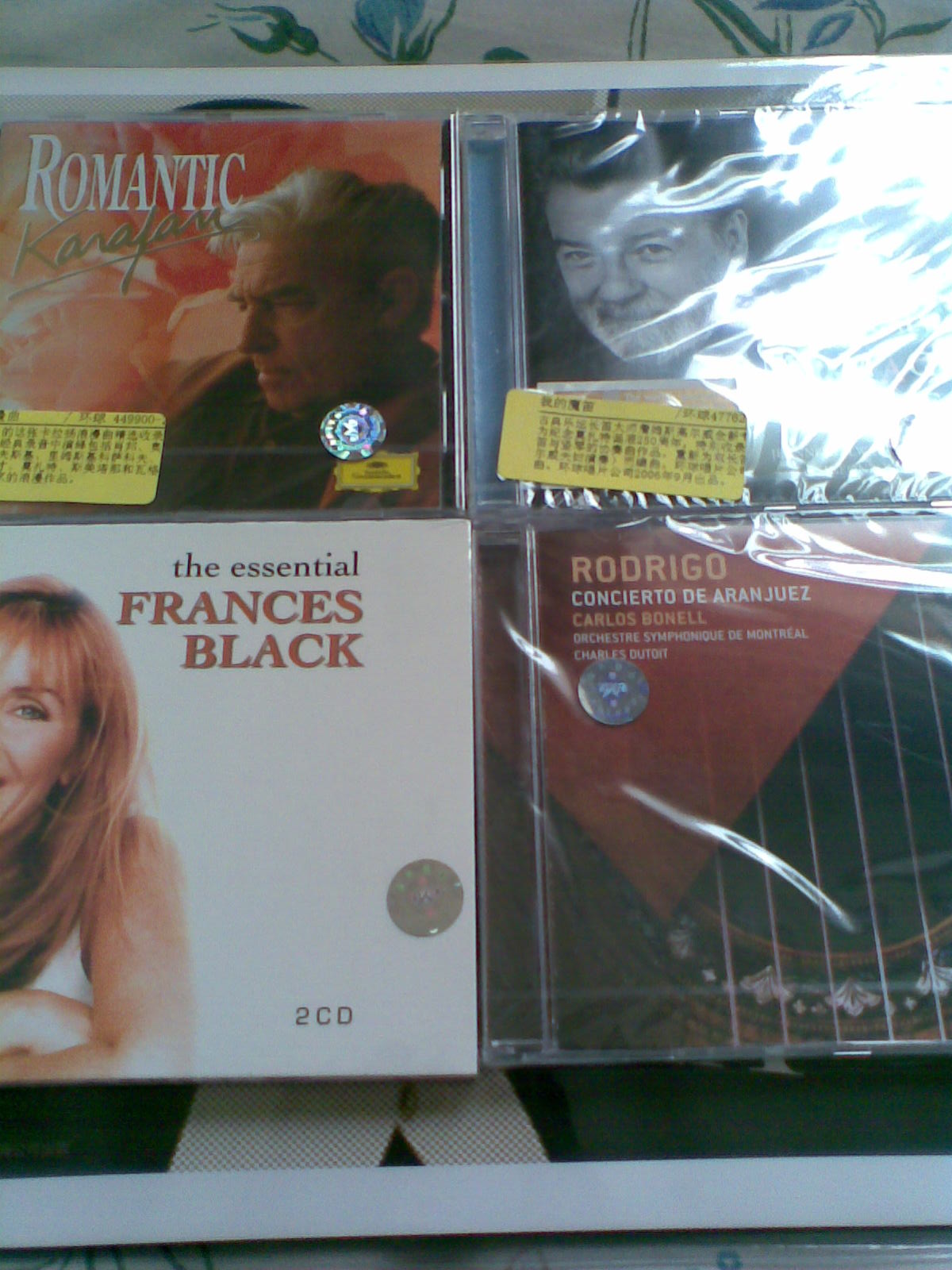 進(jìn)口CD 浪漫卡拉揚（CD） 曬單實(shí)拍圖