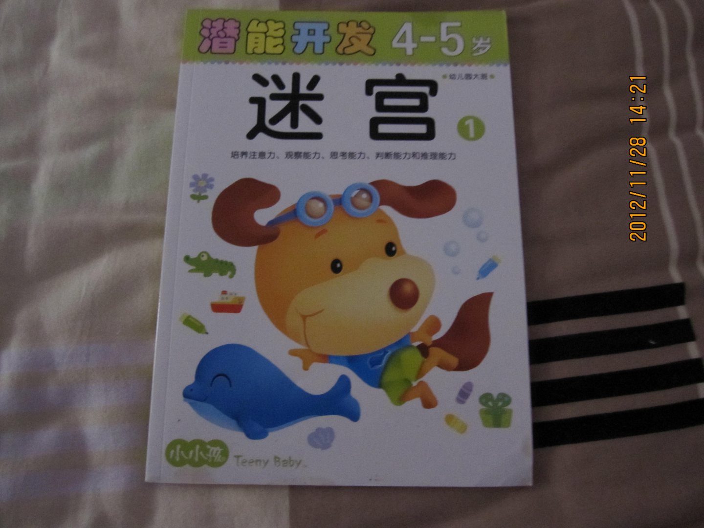 小小孩潛能開(kāi)發(fā)叢書(shū)：迷宮1（4-5歲） 曬單實(shí)拍圖