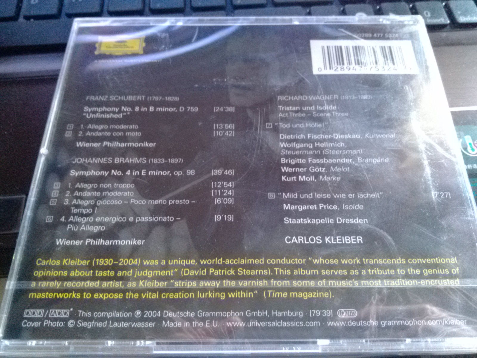 進口CD 舒伯特第八交響曲（CD） 曬單實拍圖