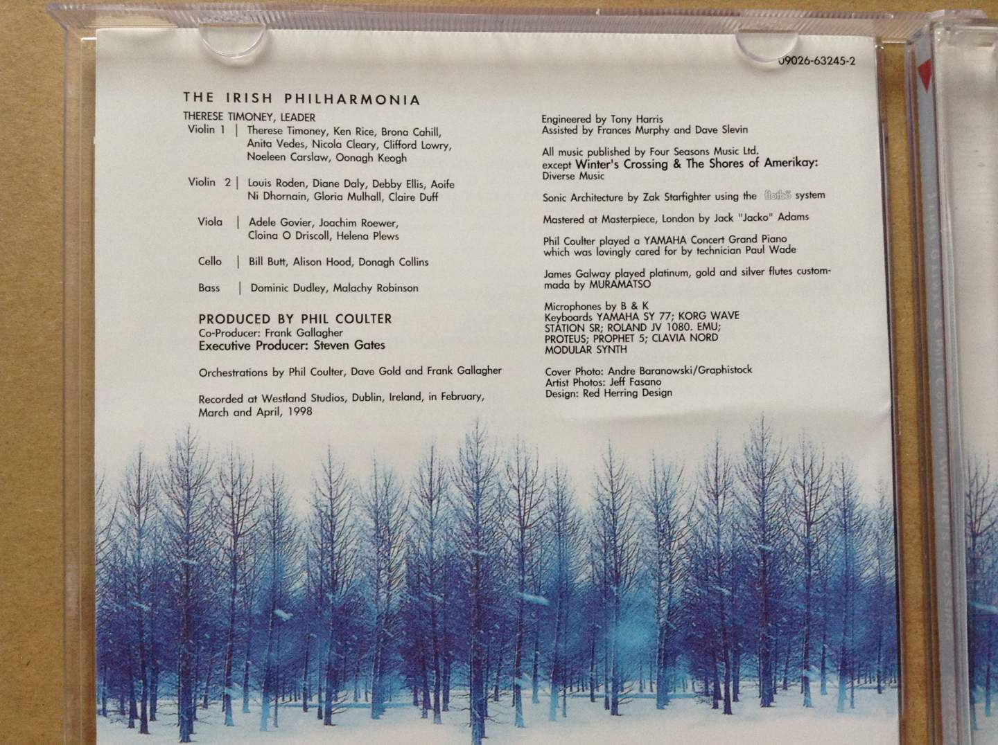James Galway & Phil Coulter: Winter's Crossing穿越冬季/凱爾特人的大西洋遷徙血淚音樂紀(jì)實(shí)（京東專賣） 曬單實(shí)拍圖