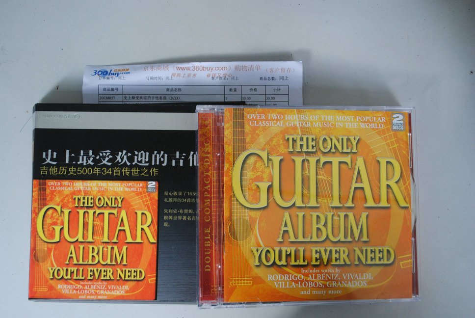 史上最受歡迎的吉他名曲（2CD） 曬單實拍圖