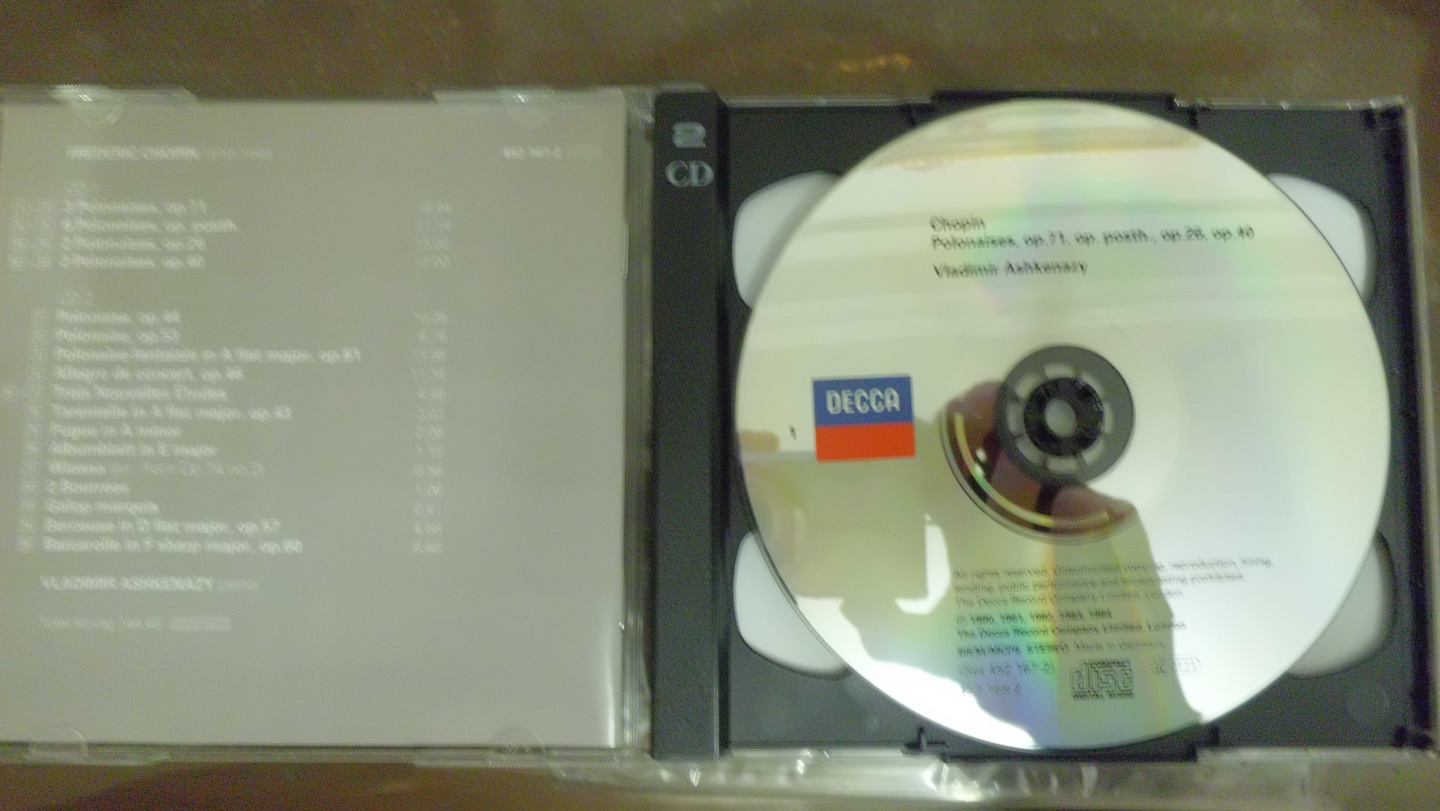進(jìn)口CD 肖邦：波羅乃茲舞曲（2CD） 曬單實(shí)拍圖