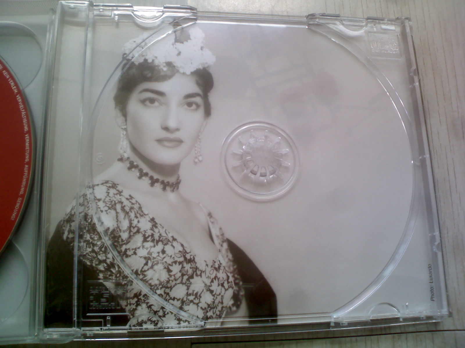進口CD 卡拉絲白金典藏盒（3CD） 曬單實拍圖