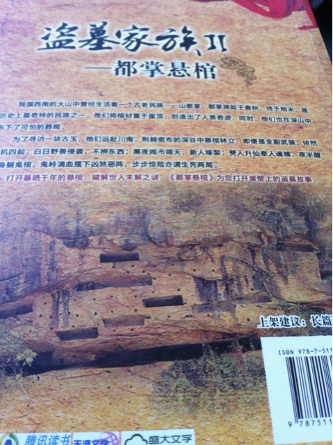 盜墓家族2：都掌懸棺 曬單實(shí)拍圖