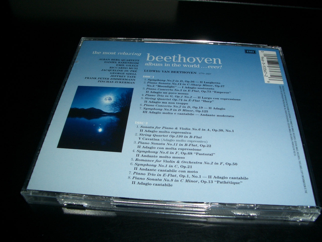 進(jìn)口CD 貝多芬最抒情作品精選（2CD） 曬單實(shí)拍圖