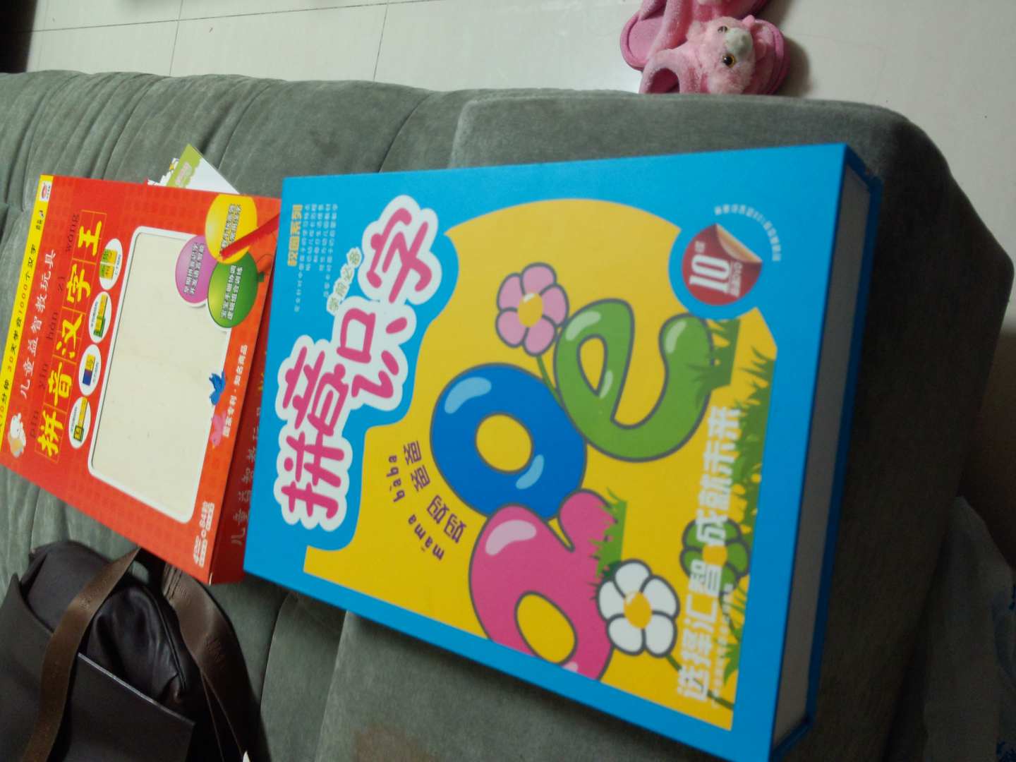 學(xué)前必備：拼音識(shí)字（10DVD+2本全彩畫冊(cè)） 曬單實(shí)拍圖
