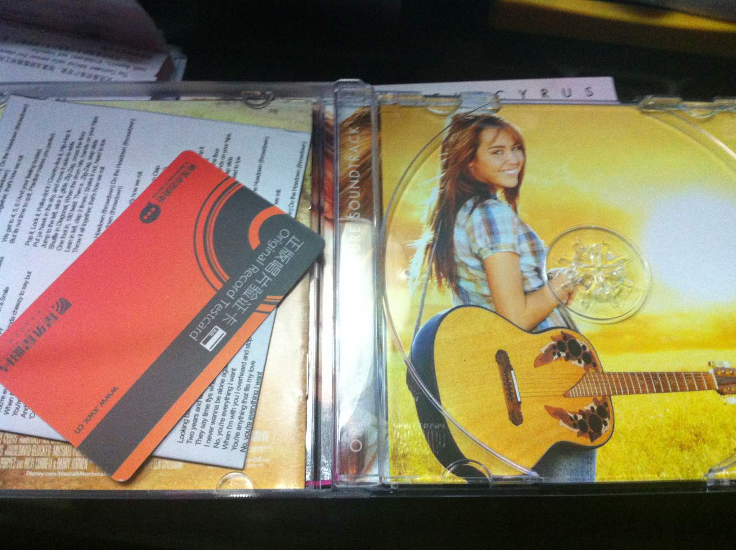 ：漢娜&middot;蒙塔納電影原聲帶（CD） 曬單實(shí)拍圖