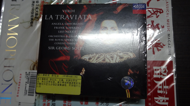 進(jìn)口CD 維爾第：歌劇《茶花女》全?。?CD） 曬單實(shí)拍圖