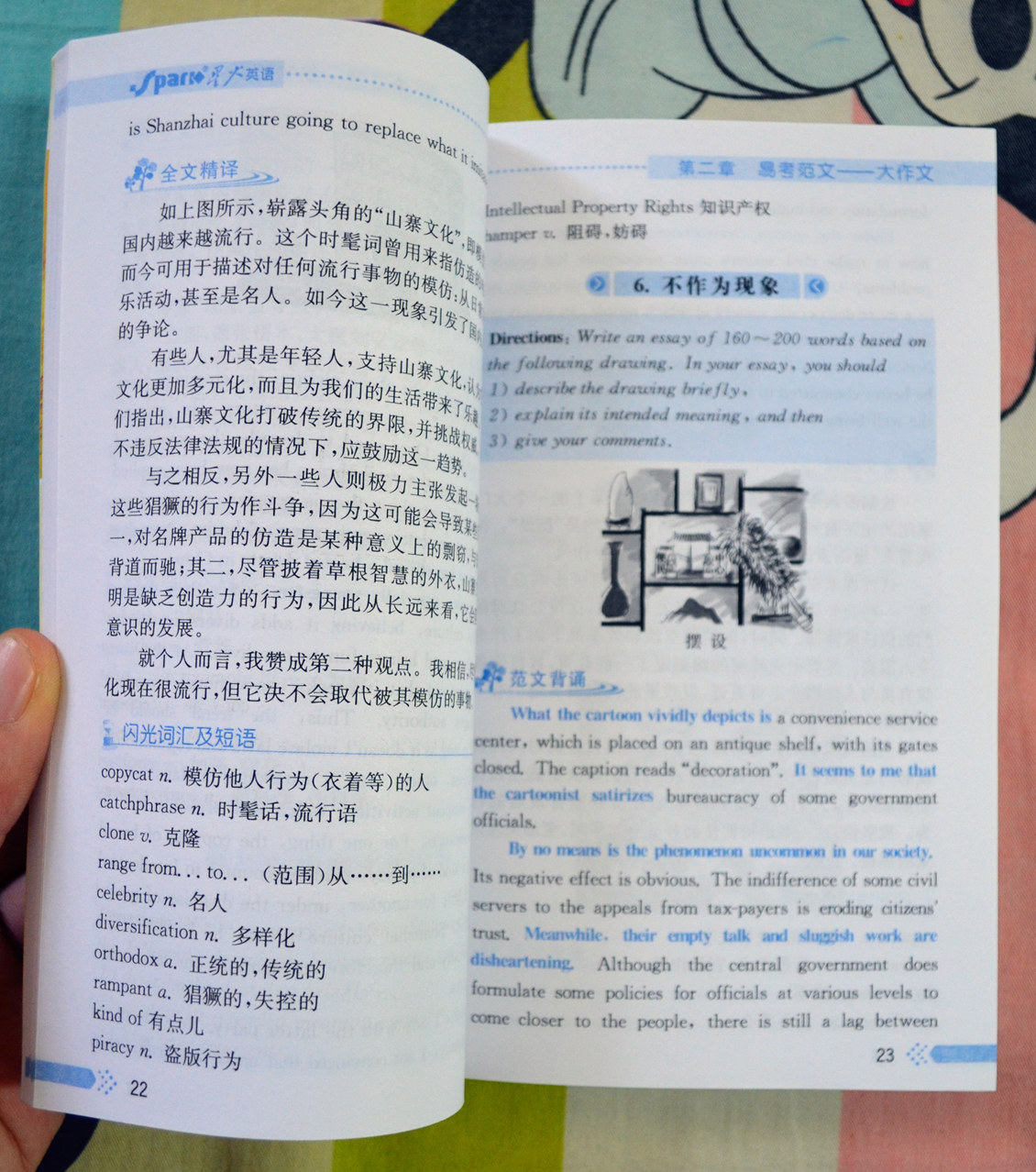 星火英語(yǔ)·考研英語(yǔ)：易考范文背誦100篇（2013）（附光盤(pán)1張） 曬單實(shí)拍圖