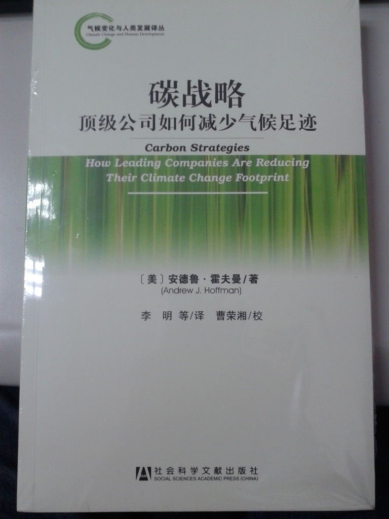 碳戰略：頂級公司如何減少氣候足跡 曬單實(shí)拍圖