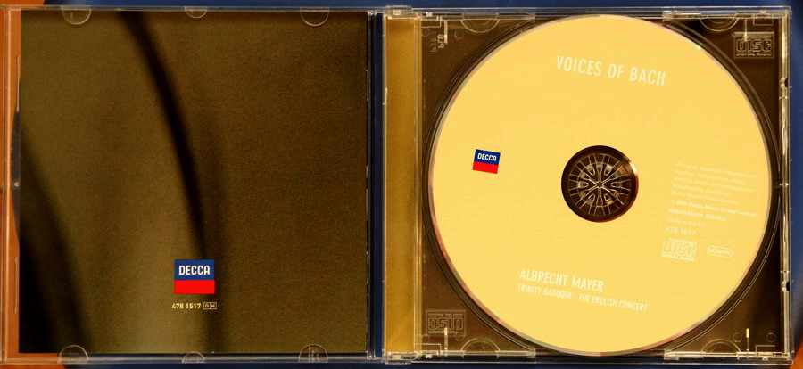 進(jìn)口CD 巴赫：雙簧管變奏曲（CD） 曬單實(shí)拍圖