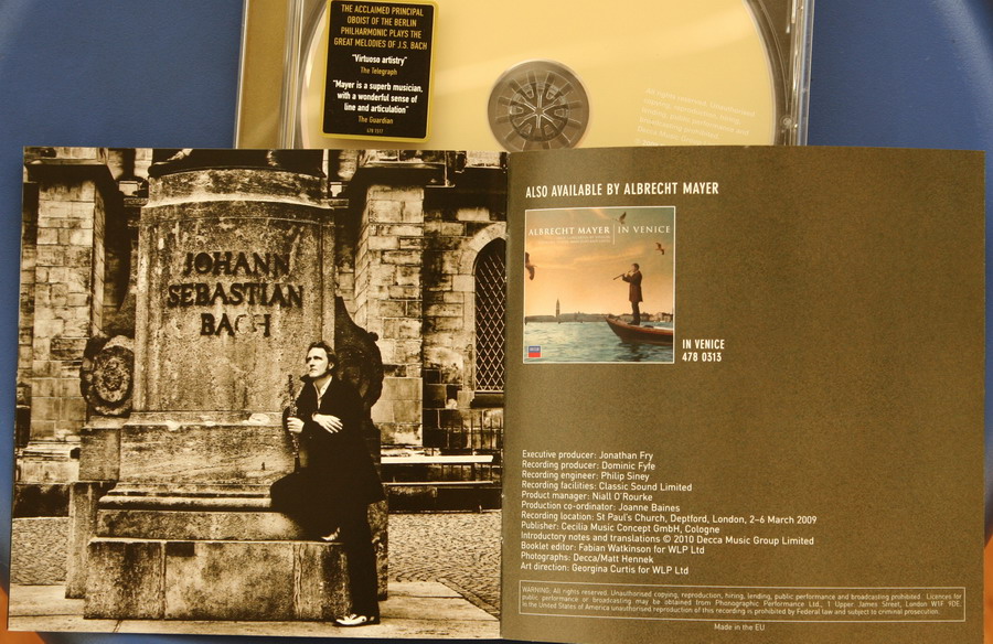 進(jìn)口CD 巴赫：雙簧管變奏曲（CD） 曬單實(shí)拍圖