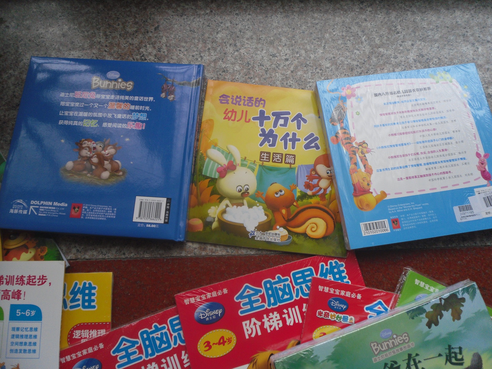 迪士尼全腦思維階梯訓(xùn)練·3-4歲：觀察記憶思維 曬單實(shí)拍圖