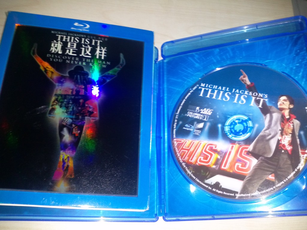 邁克爾·杰克遜：就是這樣（藍光碟 BD50 特價(jià)版） 曬單實(shí)拍圖