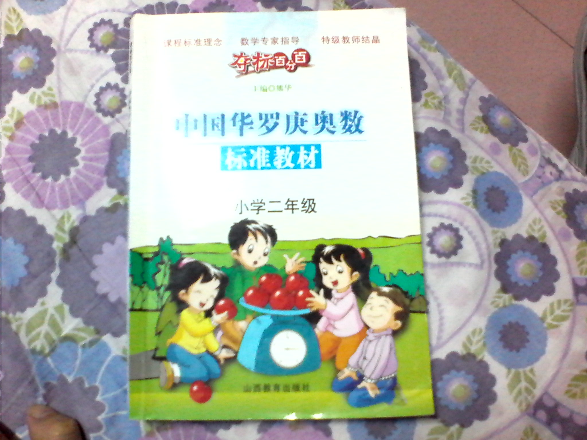 中國華羅庚奧數(shù)標(biāo)準(zhǔn)教材：小學(xué)二年級 曬單實拍圖