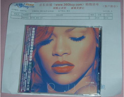 蕾哈娜：娜喊（CD） 曬單實(shí)拍圖