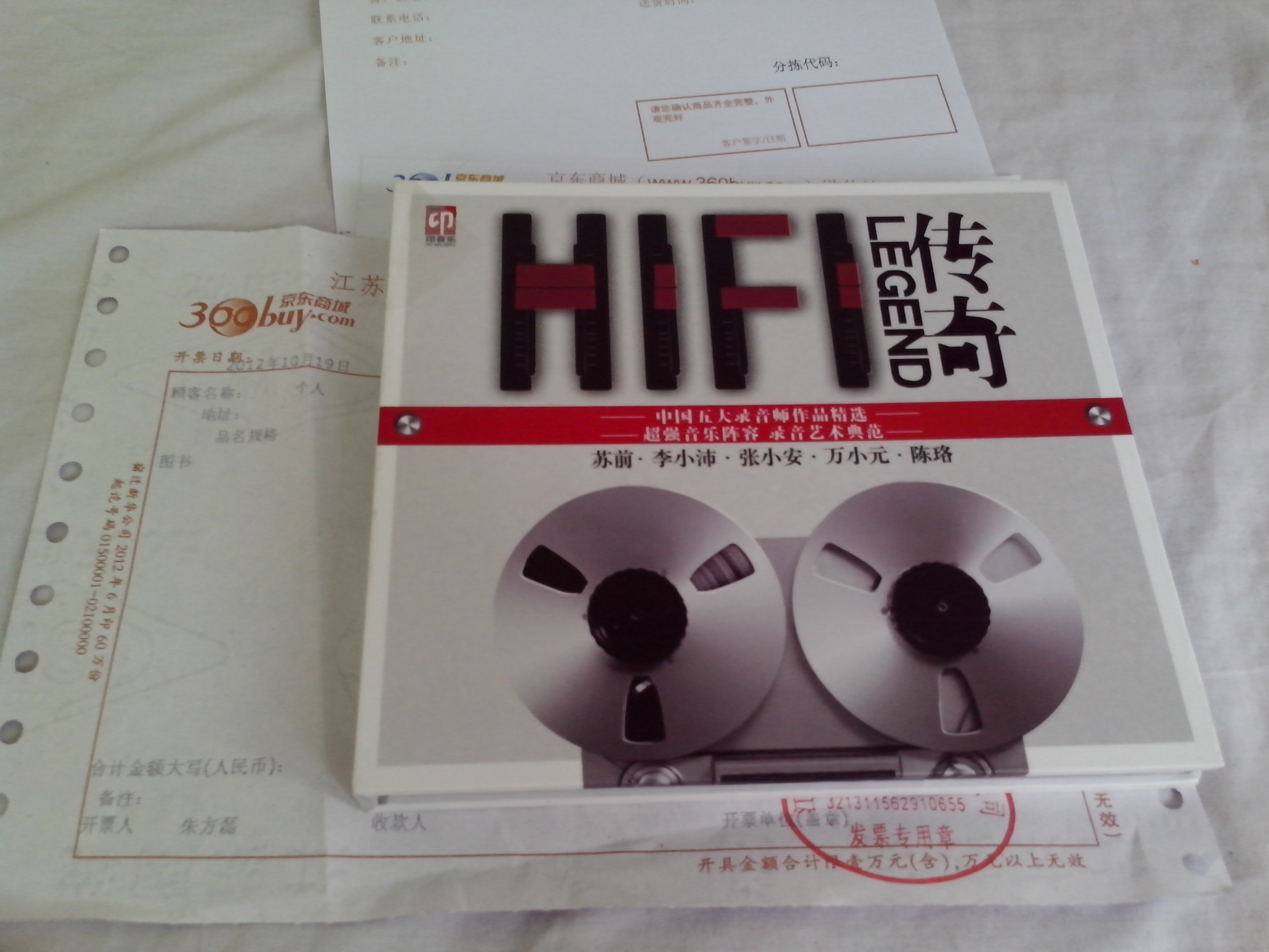 H1F1传奇（CD） 实拍图