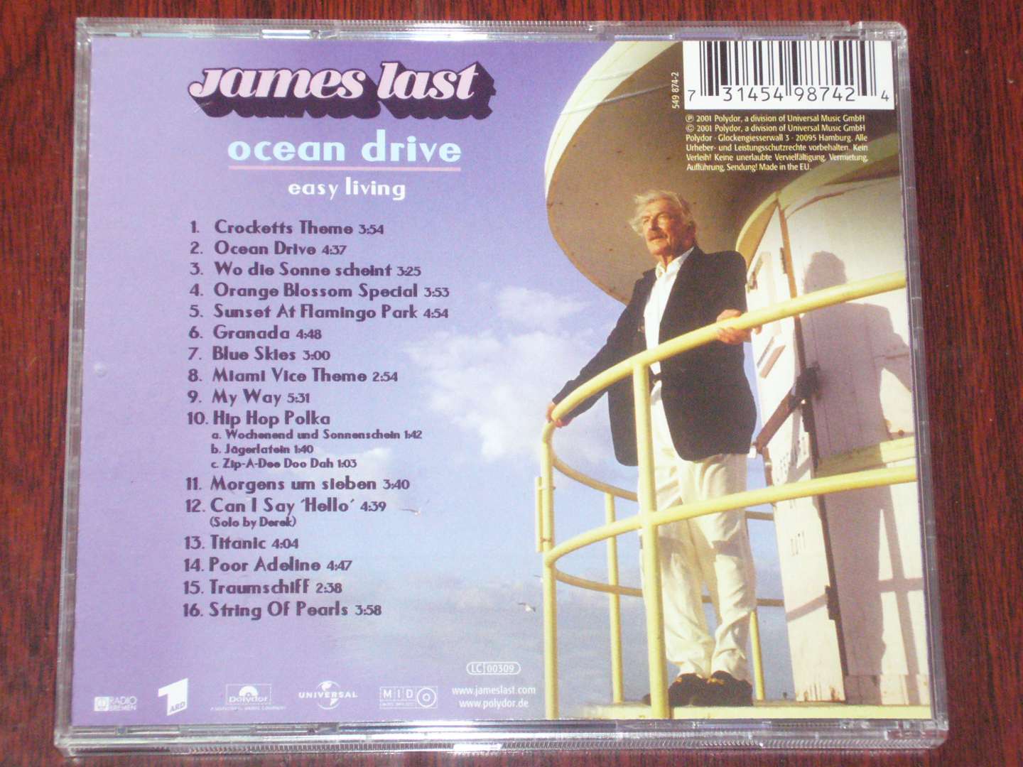 進(jìn)口CD 詹姆斯·拉斯特：海洋之旅（CD） 曬單實(shí)拍圖