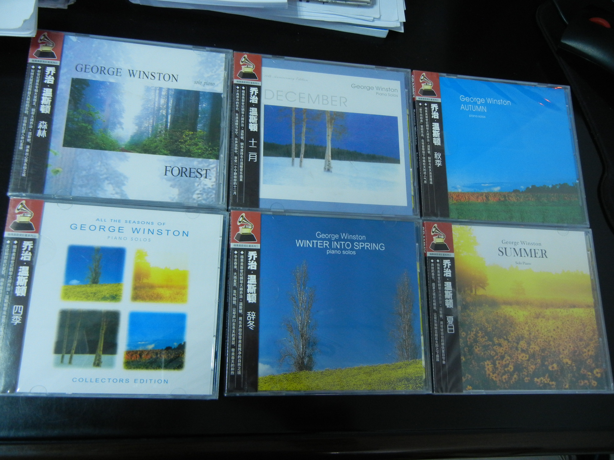 格萊美獲獎巨星系列5 喬治&middot;溫斯頓：四季（CD） 曬單實(shí)拍圖