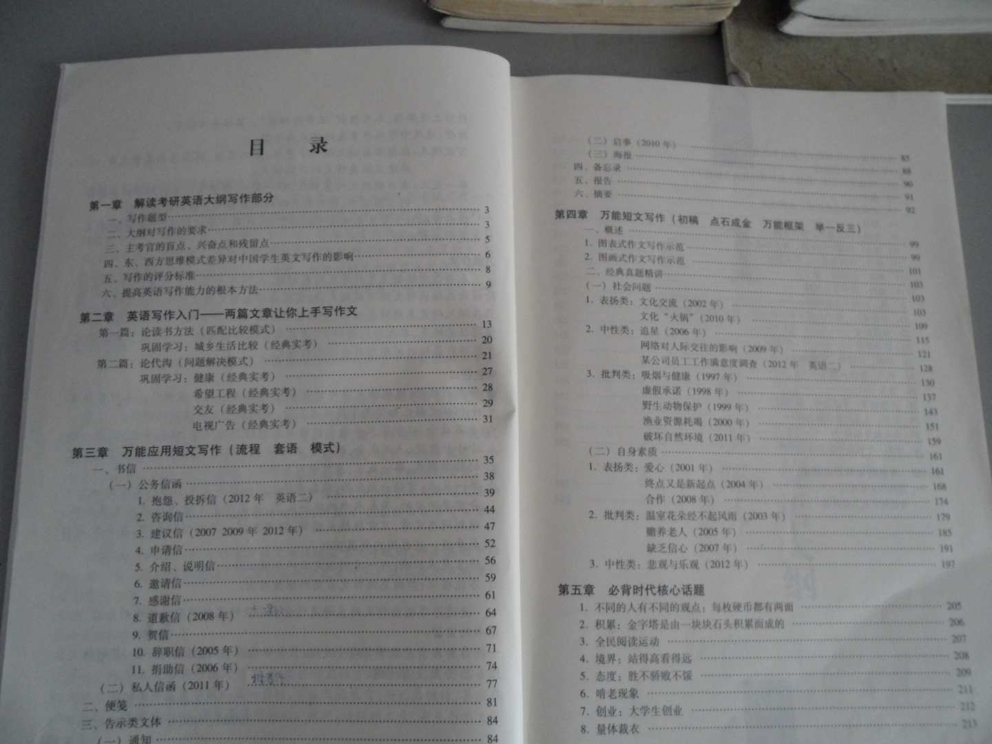 考試蟲(chóng)系列：2013考研英語(yǔ)萬(wàn)能作文 曬單實(shí)拍圖