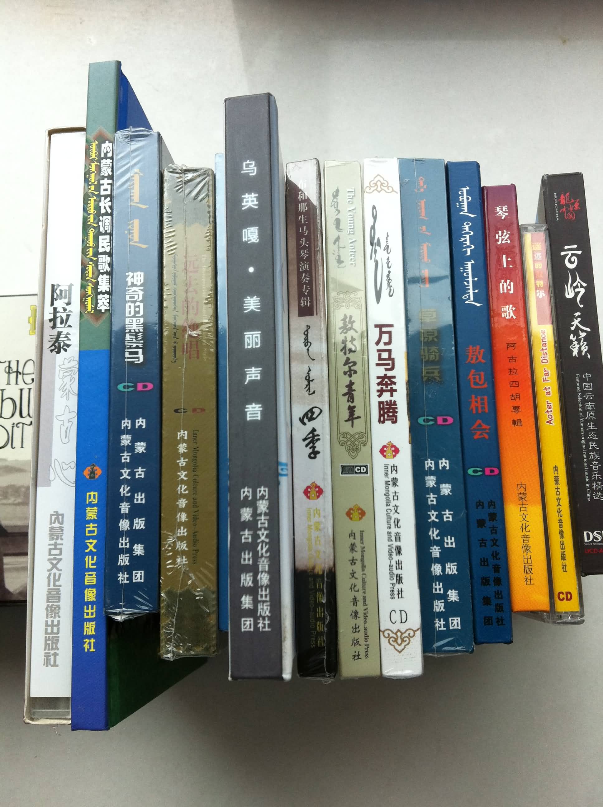 蒙古族潮爾 馬頭琴大師布林演奏專(zhuān)輯：神奇的黑鬃馬（2CD） 曬單實(shí)拍圖