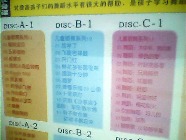 全國幼兒獲獎歌舞（真人版）（4VCD） 曬單實拍圖