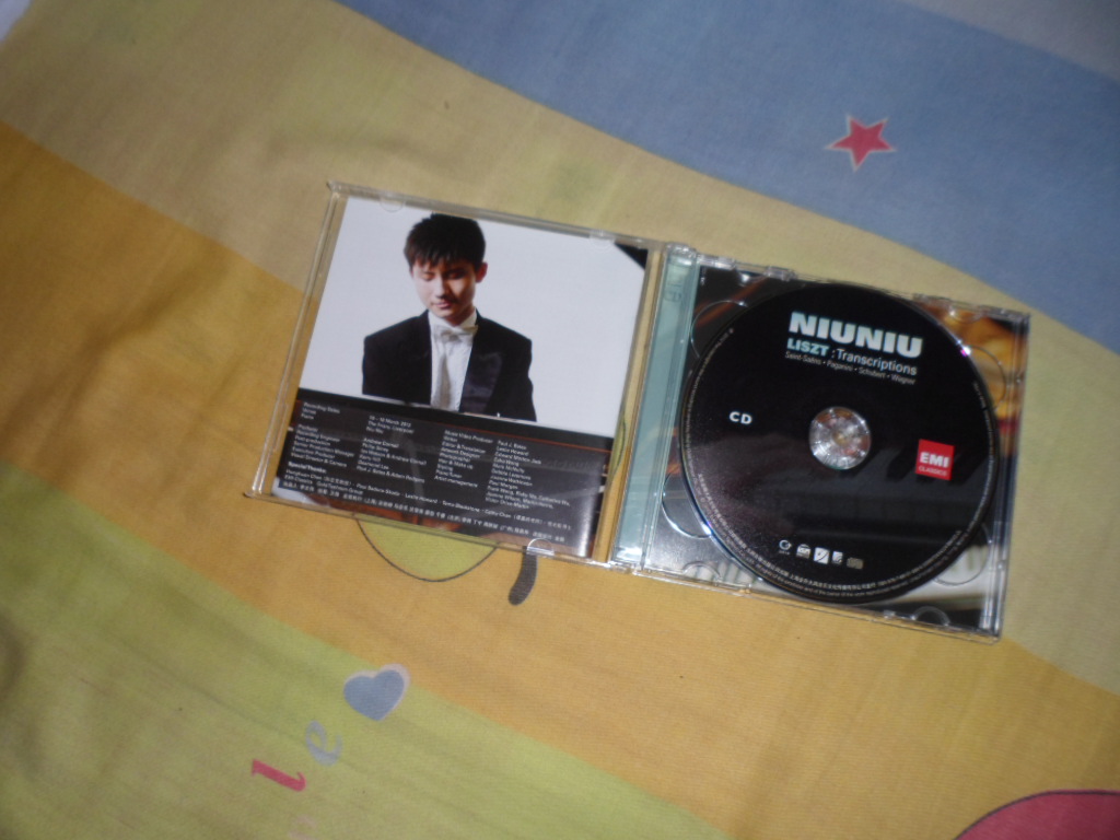 牛牛：李斯特鋼琴改編曲（CD+DVD） 曬單實(shí)拍圖