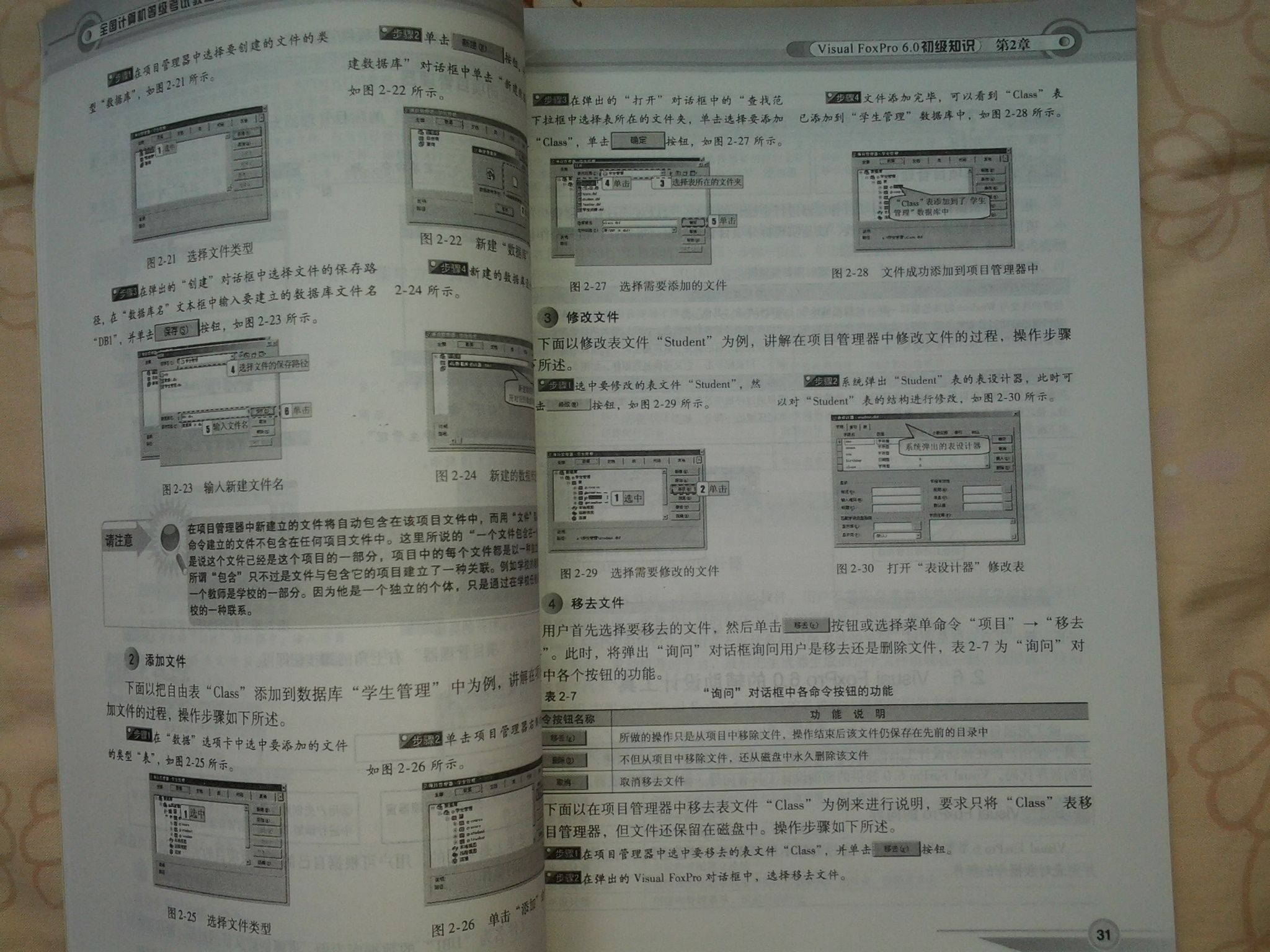 全国计算机等级考试教程：二级Visual FoxPro（新大纲）（全新版）（附光盘1张） 实拍图