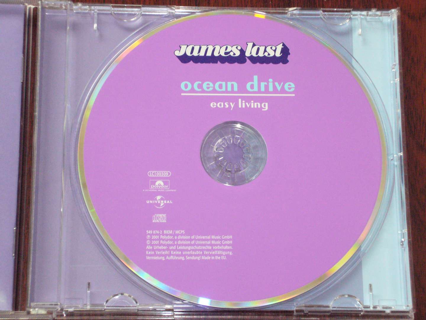進(jìn)口CD 詹姆斯·拉斯特：海洋之旅（CD） 曬單實(shí)拍圖