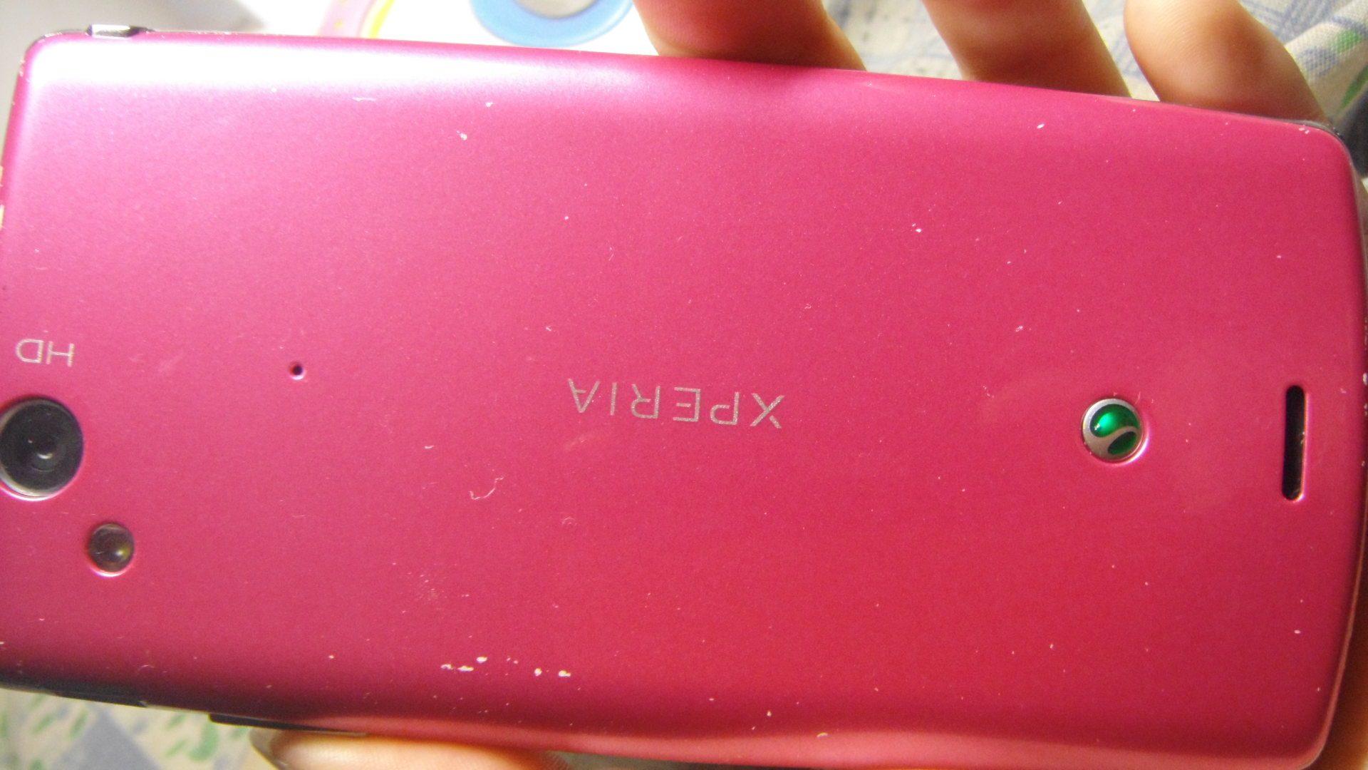 索尼爱立信(Sony Ericsson)LT18i 3G手机(粉色