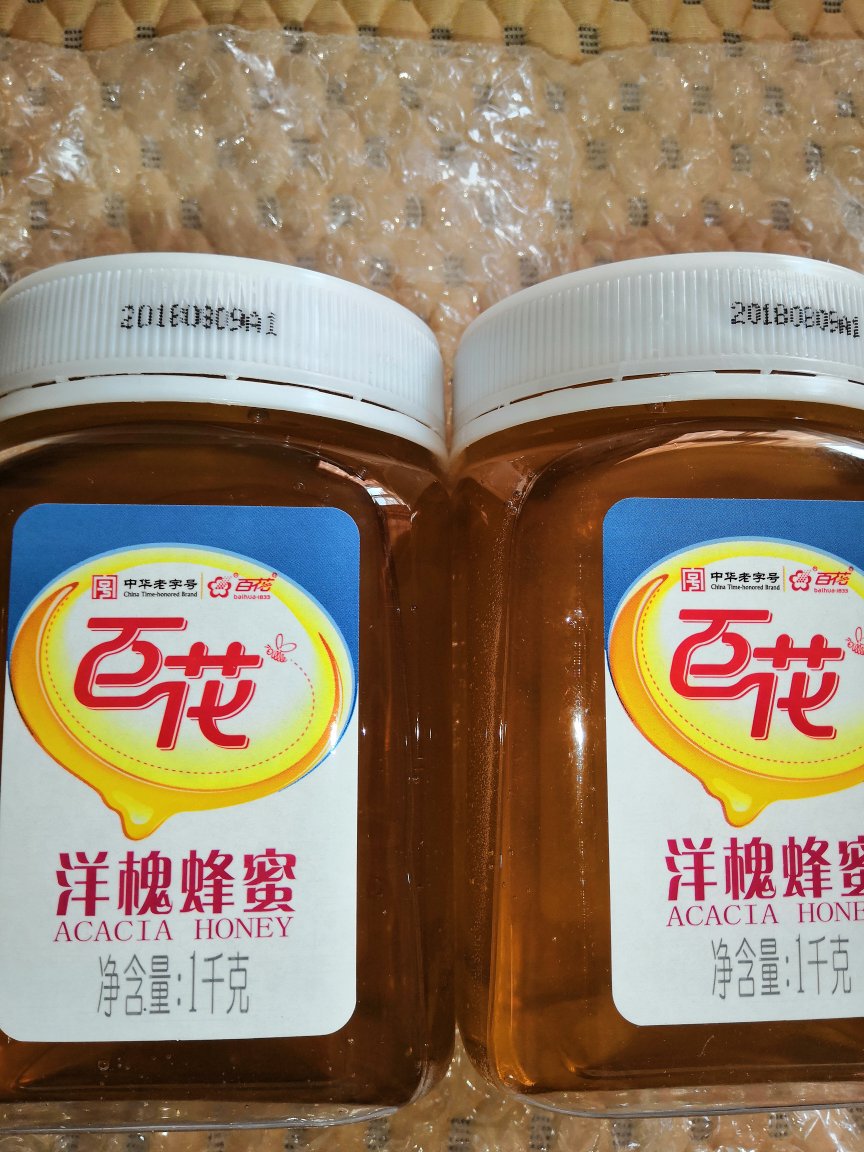 看包装还行,生产日期也很新鲜,暂时不知道味道如何,我还没有品尝呢,希望是纯正的蜂蜜!