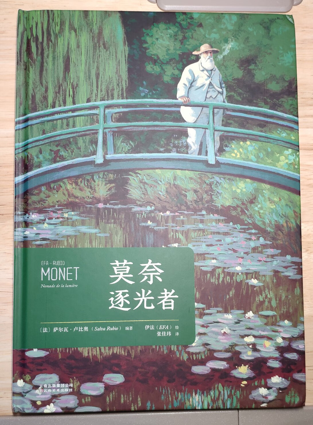 给媳妇买的,她最近想欣赏莫奈的画作,买这本书有助于她理解莫奈的画作。果麦的图书还是值得信赖的。值得推荐购买阅读收藏。